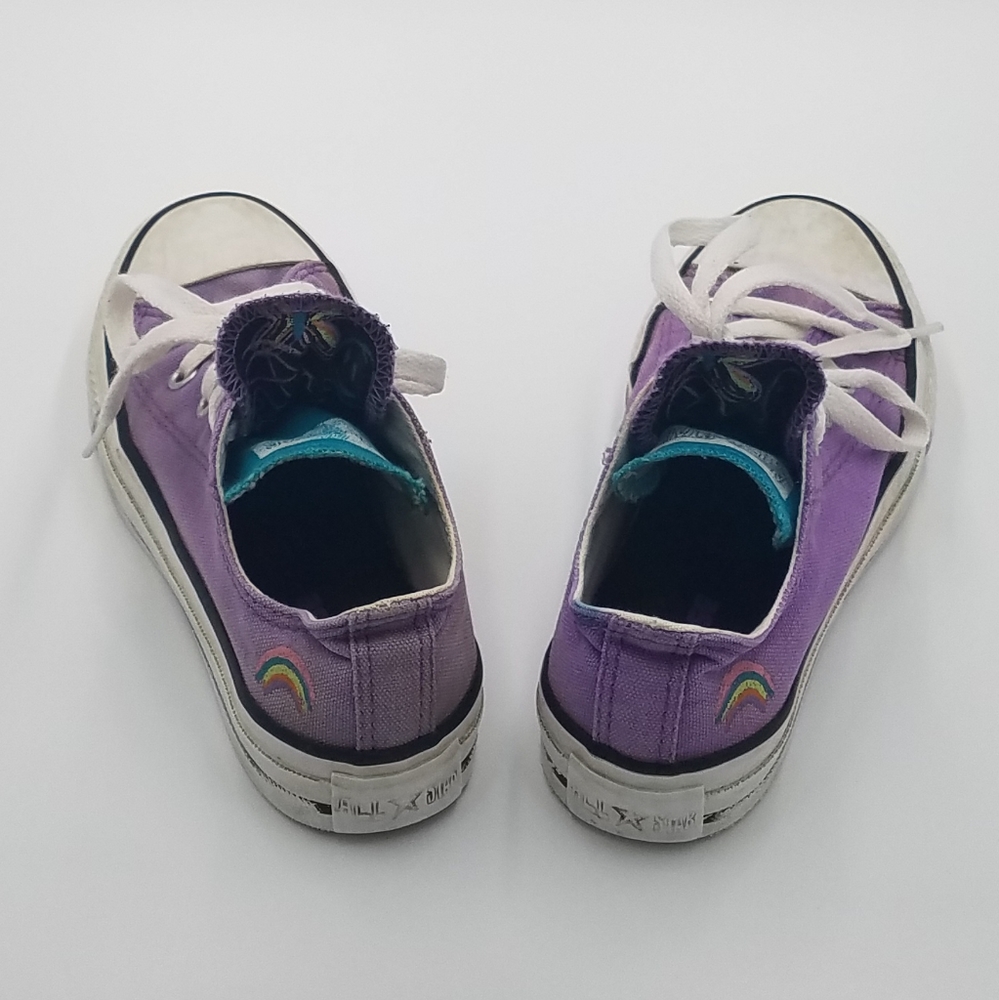 Converse Rainbow Double Tongue Sneakers 1Y - Picture 4 of 6